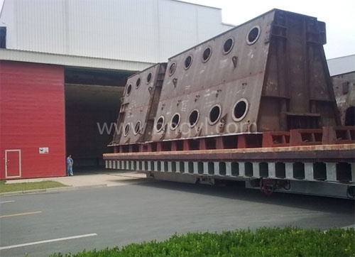 16m×12m×8m台车式热处理炉